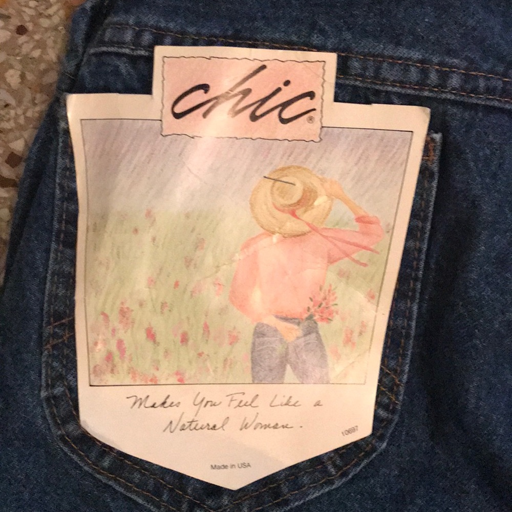 Vintage Chic Mom Jeans High Waisted NWT 28 - Picture 2 of 8